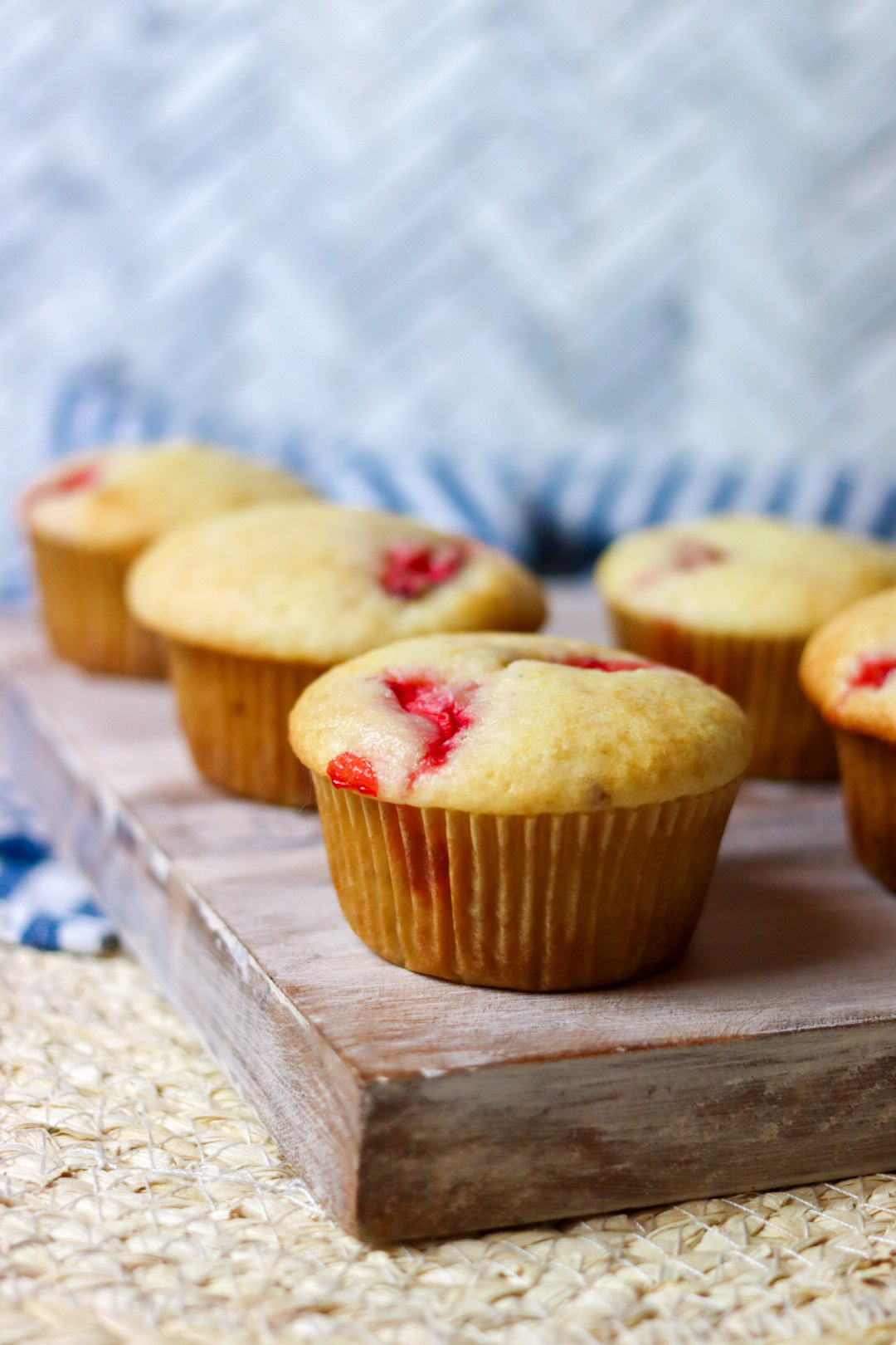 easy strawberry muffins - ready in 30 minutes! - upstate design studio